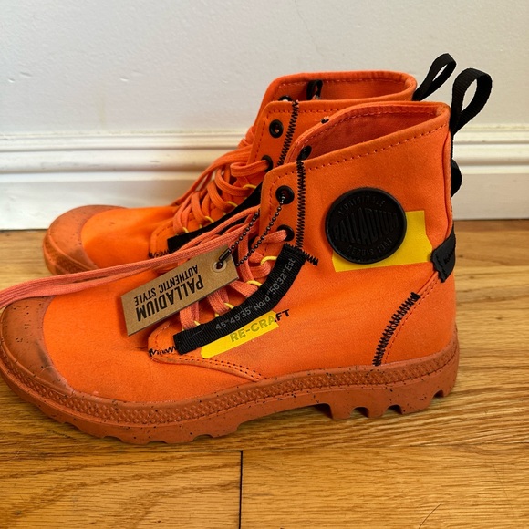 Palladium Pampa Hi Recraft Firecracker men’s 6.5/women’s 8/eu 39.5 - Picture 4 of 5